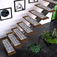 thumbnail image 3 of Ottomanson Ottohome Collection Non-Slip Rubberback Boxes Design Indoor Rug, 3 of 7