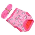 thumbnail image 3 of Rabbit Harness Leash Cute Unicorn Bunny Vest Leash for Chinchilla Hamster Guinea Pig Rabbit L, 3 of 9