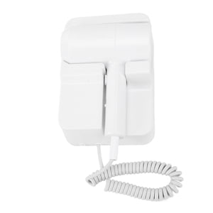Wall Mount Hair Dryer, 20000 RPM 1300W Power Low Noise Wall Mount Blow Dryer, Extending Up To Nearly 2m Lightweight Hairdryer for Hotel Bathroom