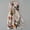 zi-Red, variant on Fartey Boho Dresses for Women Midi Fashion Floral Print 3/4 Sleeve Casual Dress Summer Breathable Flowy Cotton Linen Beach Sundress Loose Comfy Lapel Drawstring Waist Dress