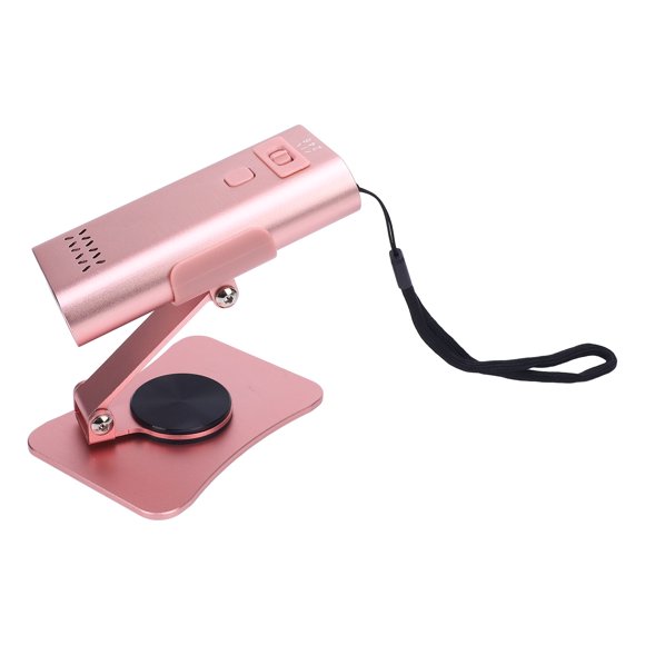 Portable Hair Extension Light, 395nm Light Hair Extension Machine with Stand, 6W Rechargeable Hair Extension Lamp Fast Curing with 3 LED Beads, for Home Salon