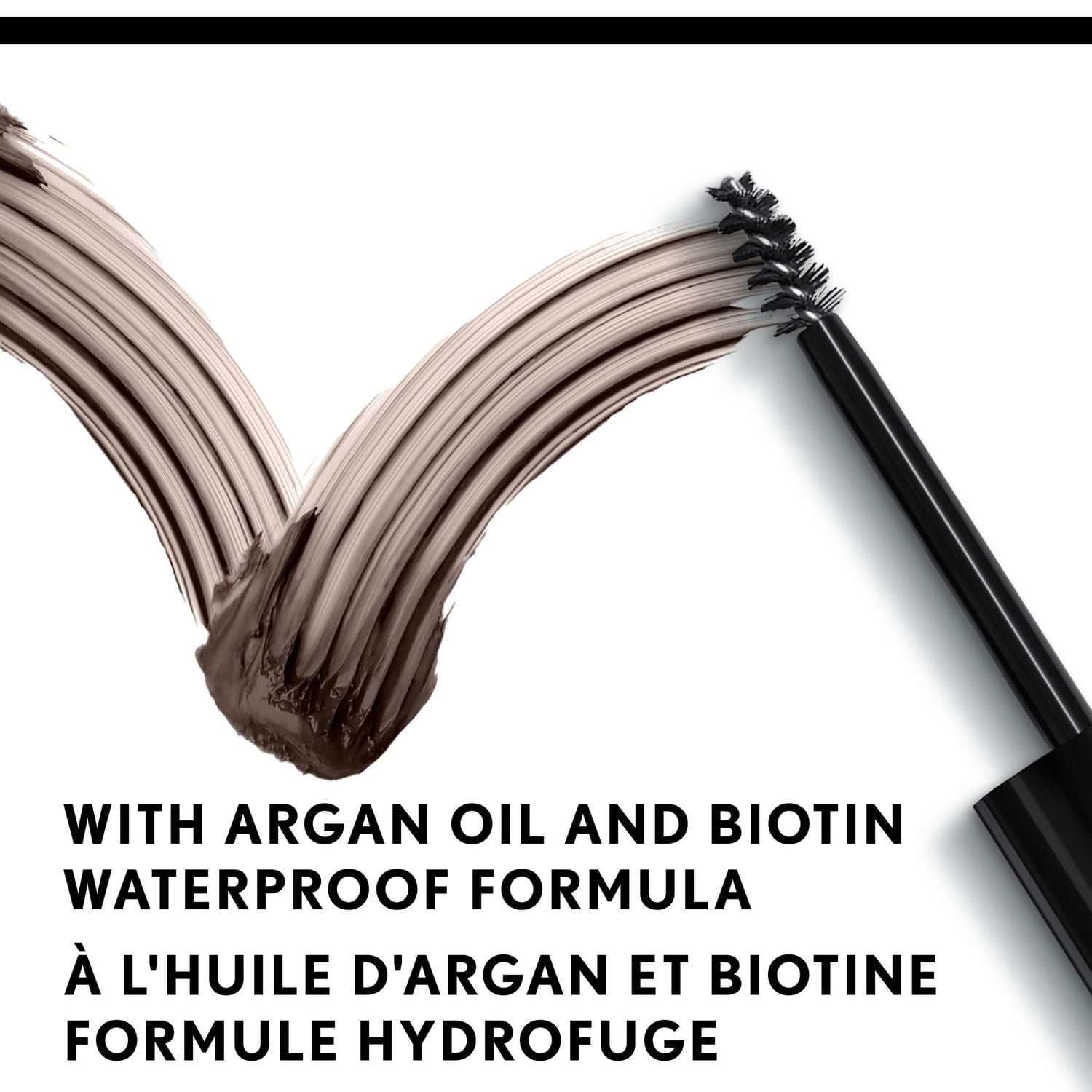 COVERGIRL Gel volumisant pour sourcils Easy Breezy Brow, tenue des sourcils pendant 24h, infusé d'huile d'argan et de biotine, 100% Sans Cruauté