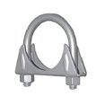 thumbnail image 4 of Nickson Exhaust Clamp 00104 With Hex Nuts; 2-1/4 Inch Diameter; Heavy Duty; Stainless Steel; Single, 4 of 4