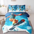 thumbnail image 1 of YST Ensemble de Literie de Sport Ski 7 Pcs, Taille Simple, Polyester, 1 of 5