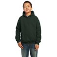 thumbnail image 1 of Gildan Boy's Long Sleeve Front Pouch Pocket Hooded Sweatshirt - 18500B, 1 of 1