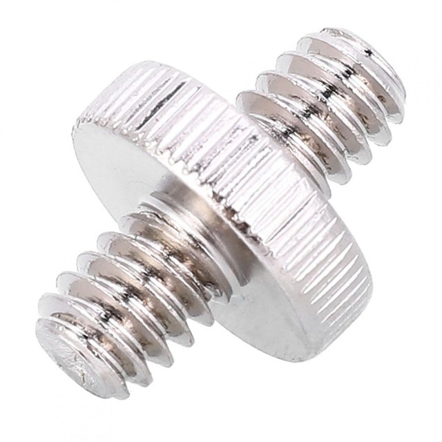 Tripod Screw Adapter, Long Service Life Camera Screw Adapter Metal Material Silver Plated Lightweight Ballhead For Monopod