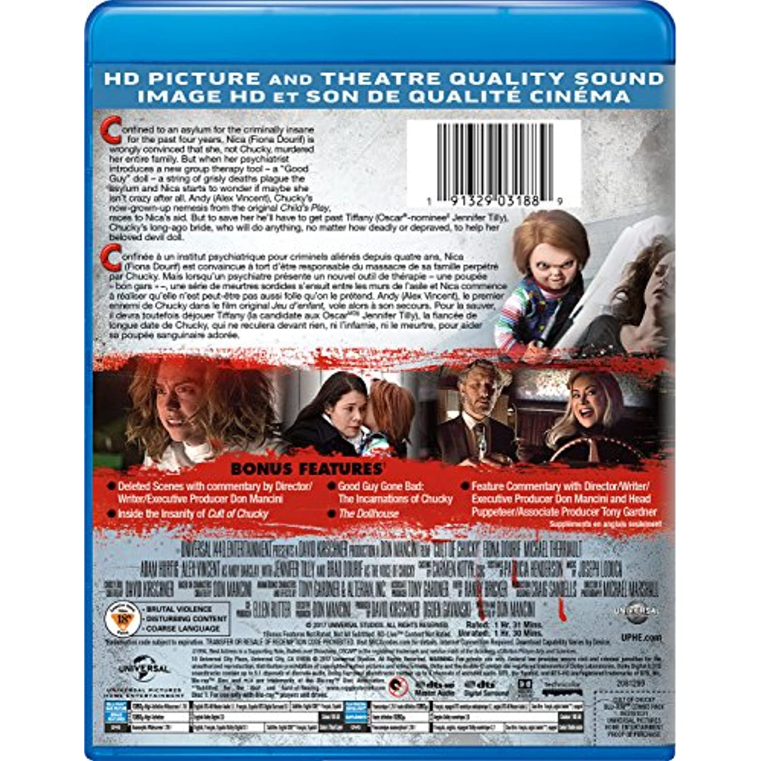 Le Retour De Chucky (Blu-ray + DVD + Numérique) (Bilingue)