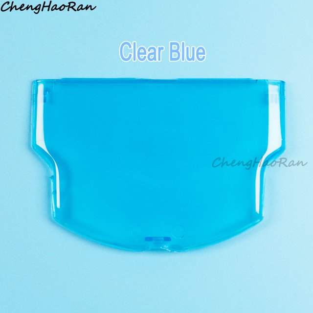 1 piece High Quality Battery Compartment Cover Suitable For PSP 3000 Battery Back Cover Replacement Accessories Clear blue