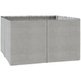 thumbnail image 1 of Outsunny Replacement Gazebo Curtains with Zipper, 4-Panel Universal Gazebo Privacy Sidewall for Most 10' x 13' Gazebo Canopy Pavillion, Hooks/C-Rings Included, Grey, 1 of 7