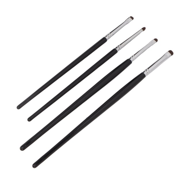 Eye Shadow Brush Kit, Easy Apply Ergonomic Handle Detail Makeup Brush Kit Dense Hair For Home Use For Eyeliner
