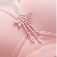 thumbnail image 4 of Clearance Sale 2025 Bra Women Clearance Lace Back Button Shaping Cup Adjustable Shoulder Strap Large Size Bra, 4 of 6