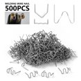 thumbnail image 1 of 500pcs Car Welding Hot Nail Set Auto Body Repair Welding Hot Stapler 304 Stainless Steel Welding Staples Multiple Styles Vehicle Repair Tools, 1 of 11