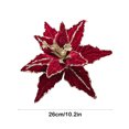 thumbnail image 3 of Vaidha Christmas Tree Decoration With Fabric Simulation Flowers, 3 of 6