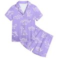 thumbnail image 3 of WEAIXIMIUNG Kid DIY Hand Painted Homewear Set Colouring Pajama Sets For And Girl Can Play With And Wea 140, 3 of 5