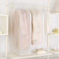 thumbnail image 2 of Garment Covers Transparent Waterproof Dustproof Protection Clothes Covers Universal Clothes Rack Protector Garment Covers For Shirt Suits Coats Clothes, 2 of 3