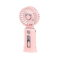 thumbnail image 2 of Chmadoxn Fan, Ceiling Fan, Desk Fan, Portable Fan Handheld Fan 5000 MAh Long Battery Life Fast Charge Digital Display Power Bank 2-in-1 Mini Fan Small fan, 2 of 8