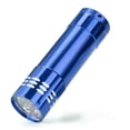 thumbnail image 4 of UsRHHA Mini Aluminum UV Flashlight 9 LED Blacklight, Portable Violet Torch for Curing Detection, Ultraviolet Lamp, 4 of 7