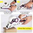 thumbnail image 4 of Label Applicator, Fast Hand-held Labeling Machine, Continuous Labeling Without Paper Jam, Suitable For Companies With Large Warehouses And Lots Of Goo, 4 of 5