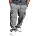 thumbnail image 1 of Men Cargo Jogger Sweatpants with Pocket Athletic Pants, 1 of 4