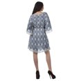 thumbnail image 4 of Moomaya Sorties de Plage Imprimées Femmes Grande Taille Robes d'Été pour Femmes Robe Courte, 4 of 6