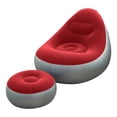 thumbnail image 2 of Meitianfacai New Inflatable Lazy Double Lunch Break Folding Leisure Sofa Backrest Armrest Sofa Seat, 2 of 9