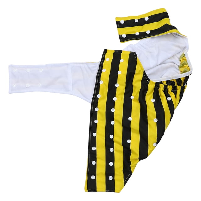 ORDDIART 1Pcs Outdoor Use Reusable Adult Cloth Diaper in Yellow for Men and Women