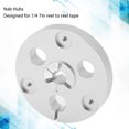 thumbnail image 4 of Reel To Reel Tape Controller, Aluminum Alloy Easy Installation Nab Hub With Mounting Screws For 1/4 7 Inch Reel To Reel Tape, 4 of 8