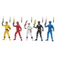 thumbnail image 1 of Power Rangers Collection Éclair Lot de 5 Aliens Rangers d'Aquitar Figurine d'Action de Collection Haut de Gamme de 6 Pouces avec Accessoires, Enfants de 4 Ans et Plus, 1 of 7