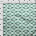 thumbnail image 3 of oneOone Cotton Poplin Green Fabric Tribal Craft Projects Decor Fabric Printed By The Yard 56 Inch Wide, 3 of 4