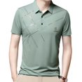 thumbnail image 4 of lionlar T-Shirt pour Homme Marche Léger Randonnée Séchage Rapide Chandails Graphiques 3TG Vert, 4 of 9