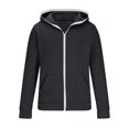 thumbnail image 2 of TIMIFIS Men's Zipper Hoodie Sweatshirt Jacket Fall Fashion Solid Lightweight Long Sleeve Jacket with Pockets, 2 of 5