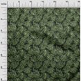 thumbnail image 3 of oneOone Polyester Spandex Green Fabric Leaves Craft Projects Decor Fabric Printed By The Yard 56 Inch Wide, 3 of 4