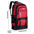 thumbnail image 2 of RKSTN school backpack Travel Backpack For Mountaineering, Large Backpack Men's Large Travel Backpack Mountaineering Outdoor Large Capacity Luggage Backpack, 2 of 2