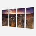 thumbnail image 2 of Paysage Automne Coucher de Soleil Panorama - Paysage Toile Art Print, 2 of 3