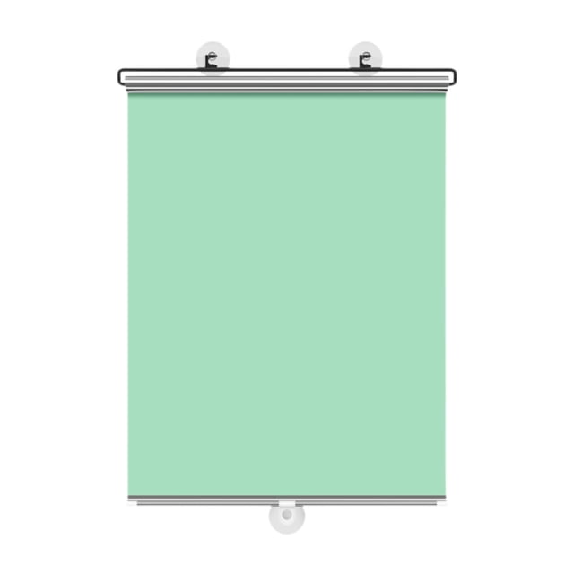 simhoa Rouleau avec Store Enrouleur Rétractable Store Occultant PVC Mode Protection de la Vie Privée Couverture Temporelle Rideau pour les Appartements Restaurant 40 cm X 140 cm
