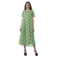 thumbnail image 1 of Moomaya Tenues d'Été Femmes Coton Flex Imprimées Robes Décontractées, 1 of 5