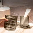 thumbnail image 4 of ZZkhGO Mouthwash Cup Set, Household Rinse Cup, Portable Toothpaste Holder with Base for Bathroom Travel Use, 4 of 6