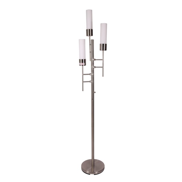 Sagebrook Home Metal 70" Floor Lamp With 3 Lights, Silver - Kd