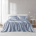 thumbnail image 1 of Ensemble de draps en satin Madison Park Essentials, 1 of 9
