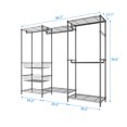 thumbnail image 1 of Closet System Organizer White With Sliding Baskets-Black, 1 of 4