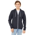 thumbnail image 1 of Bella + Canvas Unisex Sponge Fleece Full-Zip Hooded Sweatshirt, 1 of 1