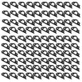 thumbnail image 1 of 100pcs Christmas Lights Clips Plastic Gutter Clips String Light Hooks Reusable Frostproof Holiday Light Clips for Yards Eaves, 1 of 7