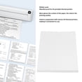 thumbnail image 3 of Thermal Paper, Clear Printing Soft 100 Sheets A4 Thermal Paper  for School, 3 of 7