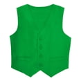 thumbnail image 4 of TOPTIE Kid Vest Volunteer Activity Waistcoat Party Costume Vests - GREEN, 4 of 8