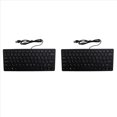 thumbnail image 1 of 2X Quality Wired USB Arabic/English Bilingual Keyboard for Tablet/Windows PC/Laptop/IOS/Android,2* USB keyboard,black, 1 of 8