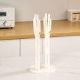 thumbnail image 2 of Kitchen Glove Holder 1Pcs Kitchen Gloves Drying Rack Dish Gloves Holder With Tray Plastic Glove, 2 of 4