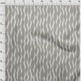 thumbnail image 3 of oneOone Polyester Tissu Lycra Abstrait Rayures Imprimé Ikat Tissu à Coudre BTY 56 Pouces de Large, 3 of 4