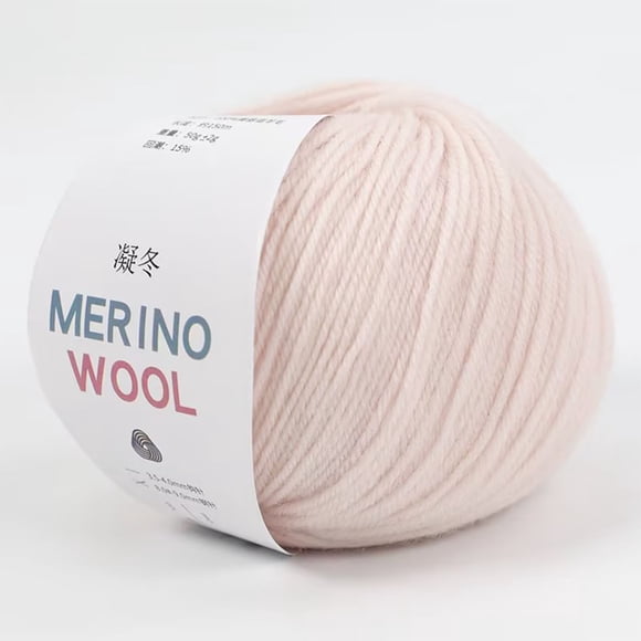 Fil de Laine Mérinos de Qualité Supérieure pour Tricot à la Main, Poids Moyen et Grossier, Foulard, Tuque, Confection de Chandails, Fibre Douce et Chaude, Diamètre 2,0 mm