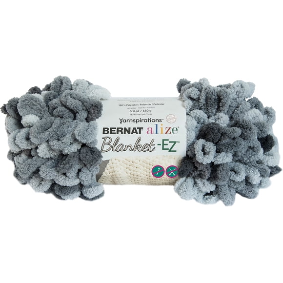 Bernat® Fil Alize® Couverture-Ez™, Polyester #7 Jumbo, 6,4 Oz/180 G, 18 Mètres