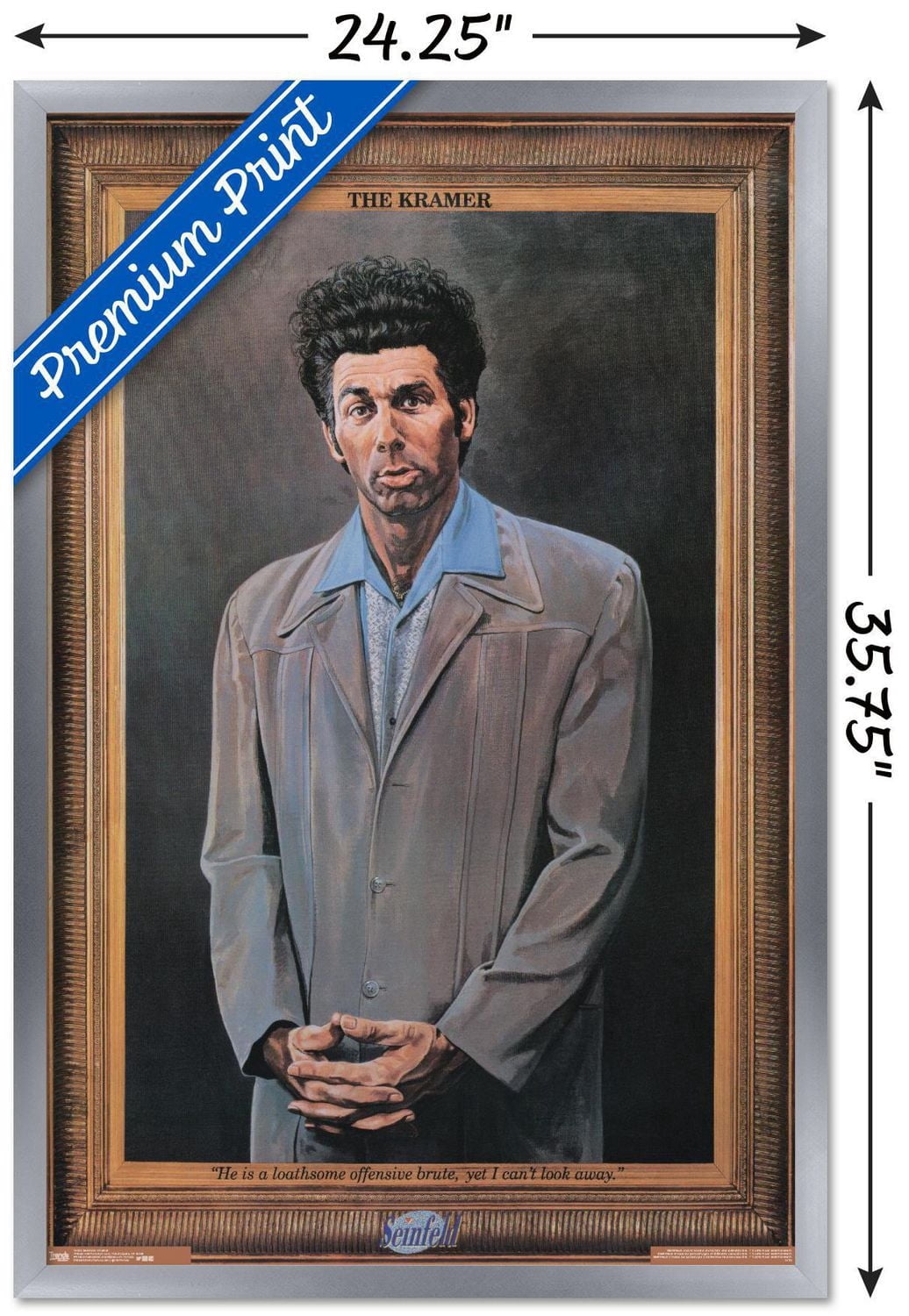 Seinfeld - Kramer Wall Poster, 22.375" x 34"
